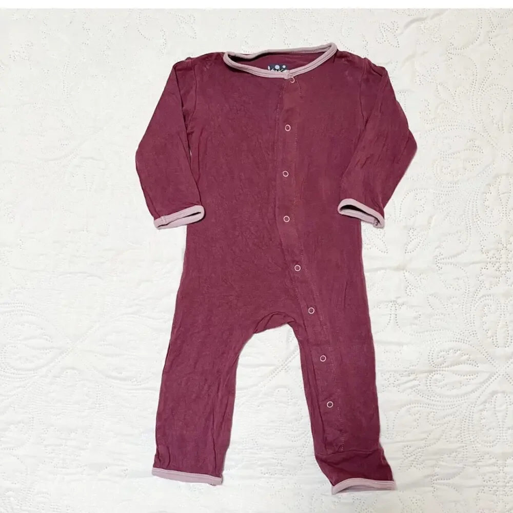 Kickee Pants Grapevine Sheep Coverall 6-9m